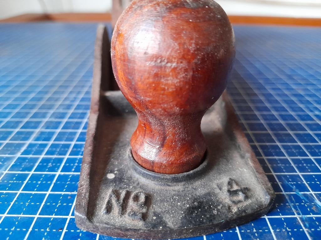 Stanley nr. 4 schaaf - Vintage handgereedschap, Ophalen of Verzenden, Gebruikt