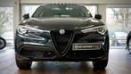 Alfa Romeo Stelvio 2.0 T AWD Veloce | Panoramadak | | 20 inc, Auto's, Alfa Romeo, 4 cilinders, Zwart, Leder, Bedrijf