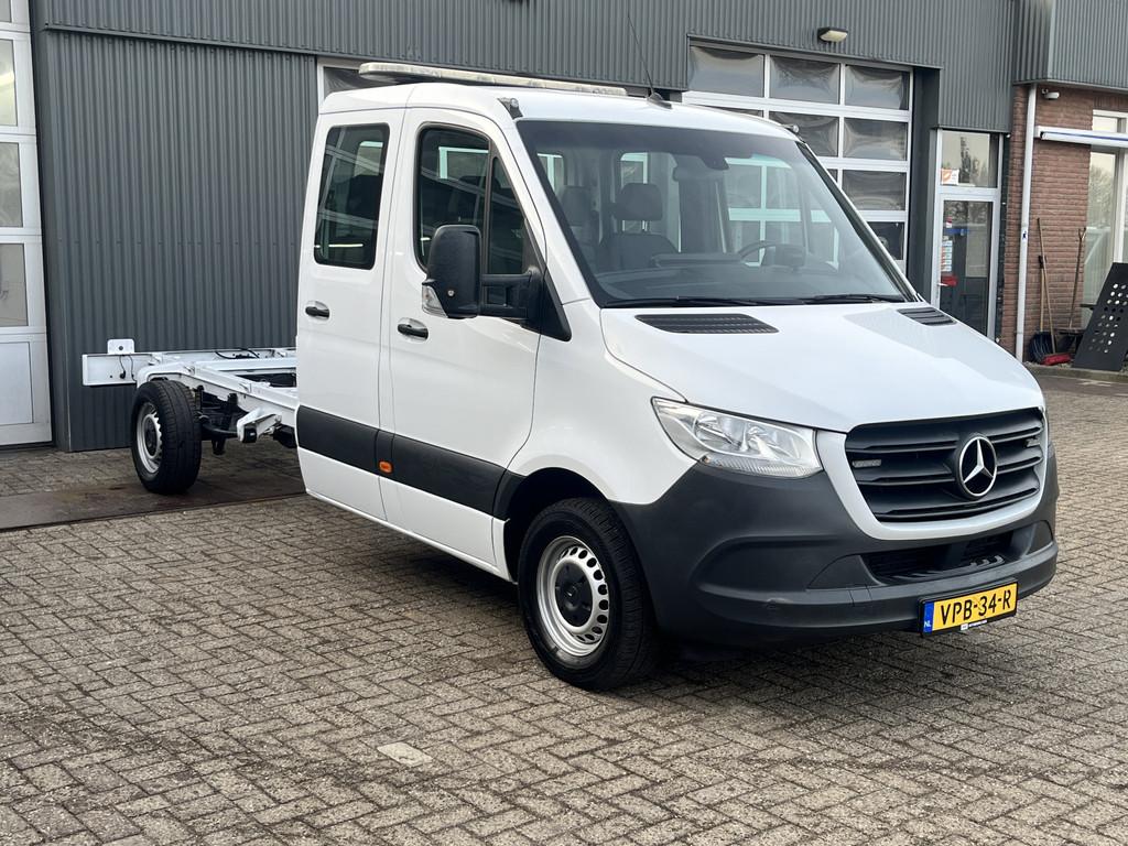 Mercedes-Benz Sprinter 319 1.9 CDI L4 RWD DC 190pk 433 Wielb, Auto's, Bestelauto's, Achterwielaandrijving, Gebruikt, 2689 kg, Wit