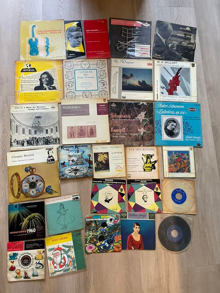 Verzameling Vinyl platen, Overige formaten, Overige typen, Ophalen of Verzenden, Zo goed als nieuw