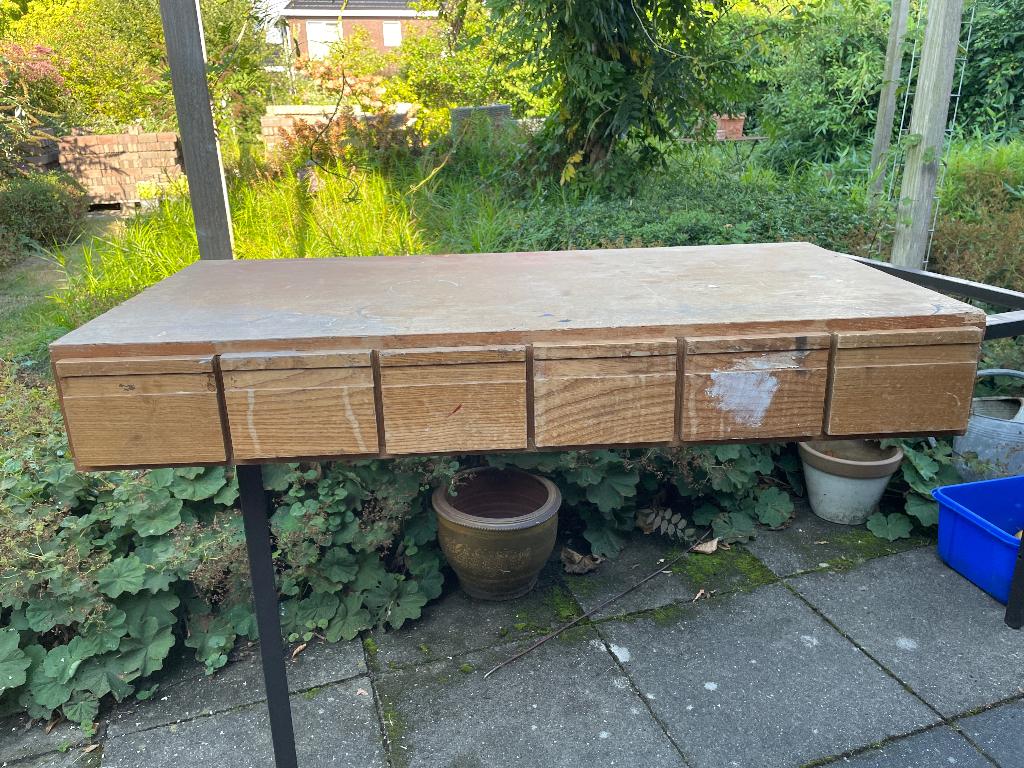 Kaartenbak 2x, Diversen, Ophalen, Gebruikt