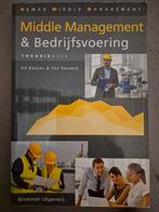 Middle Management & Bedrijfsvoering - Theorieboek, Boeken, Ophalen of Verzenden, Zo goed als nieuw, MBO, Ad Bakker & Ton Verweij