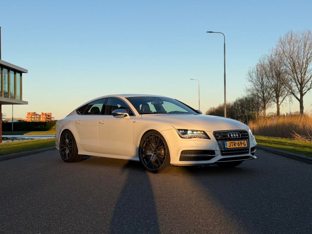 Audi S7 | Sportback | 2014 | FULL OPTION  | MOET WEG, Automaat, Euro 5, 4 stoelen, Wit