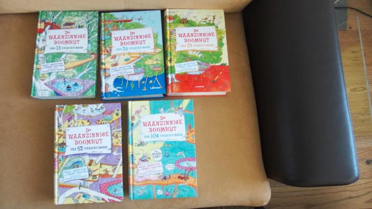 5x De waanzinnige boomhut, Boeken, Kinderboeken | Jeugd | onder 10 jaar, Zo goed als nieuw, Fictie algemeen, Ophalen of Verzenden