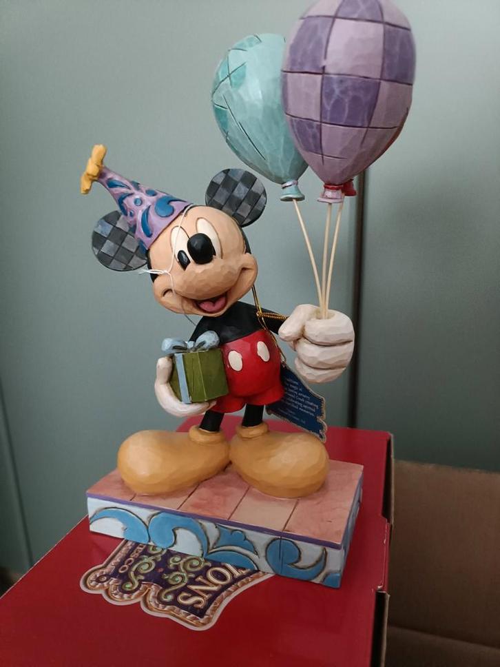 Disney beeldjes: Mickey, Peter Pan, Minnie, Belle, Verzamelen, Disney, Beeldje of Figuurtje, Mickey Mouse, Ophalen of Verzenden