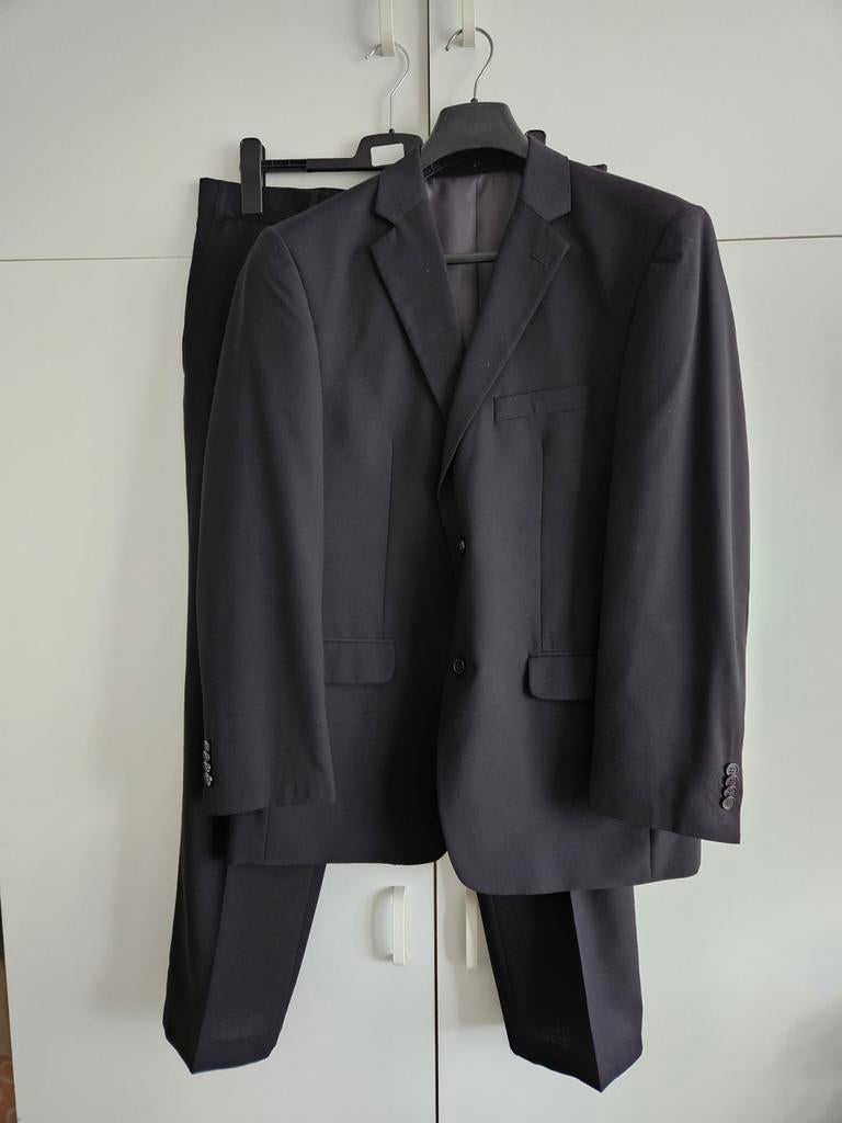 Stijlvol zwart heren kostuum, Overige maten, Ophalen of Verzenden, Zo goed als nieuw, Biaggini