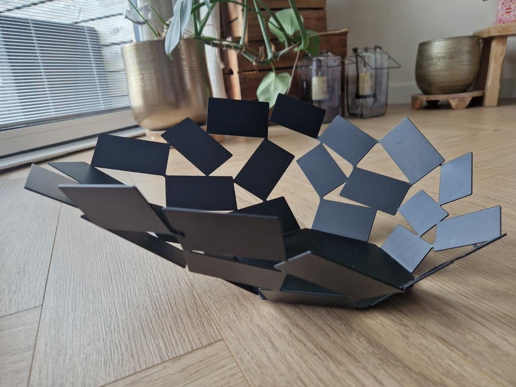 *NIEUW* Alessi Fruitschaal 2009 zwart - Modern Design, Huis en Inrichting, Ophalen of Verzenden