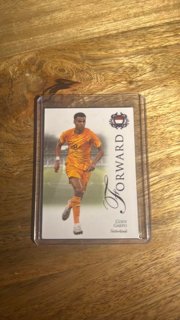 Cody Gakpo /30 Futera, Ophalen of Verzenden, Nieuw, Plaatje