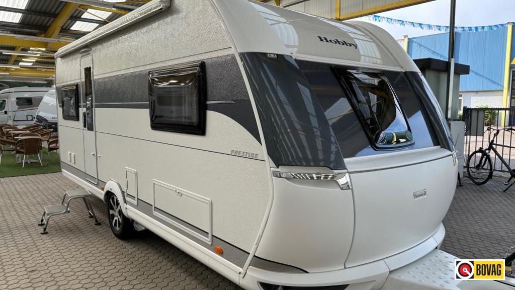 Hobby Prestige 540 UL - BORCULO, Caravans en Kamperen, Caravans, Rondzit, Hobby, Bedrijf, 6 tot 7 meter