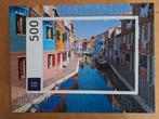 Lais Puzzle 500 stukjes - Venetië / Burano - compleet, Ophalen of Verzenden, 500 t/m 1500 stukjes, Zo goed als nieuw, Legpuzzel