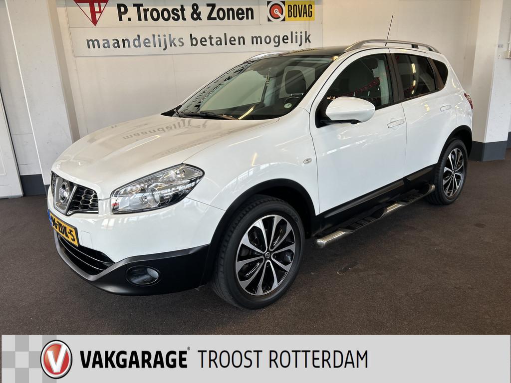 Nissan QASHQAI 1.6 Connect Edition | Panoramadak | 360 Camer, Voorwielaandrijving, Stof, Gebruikt, 4 cilinders