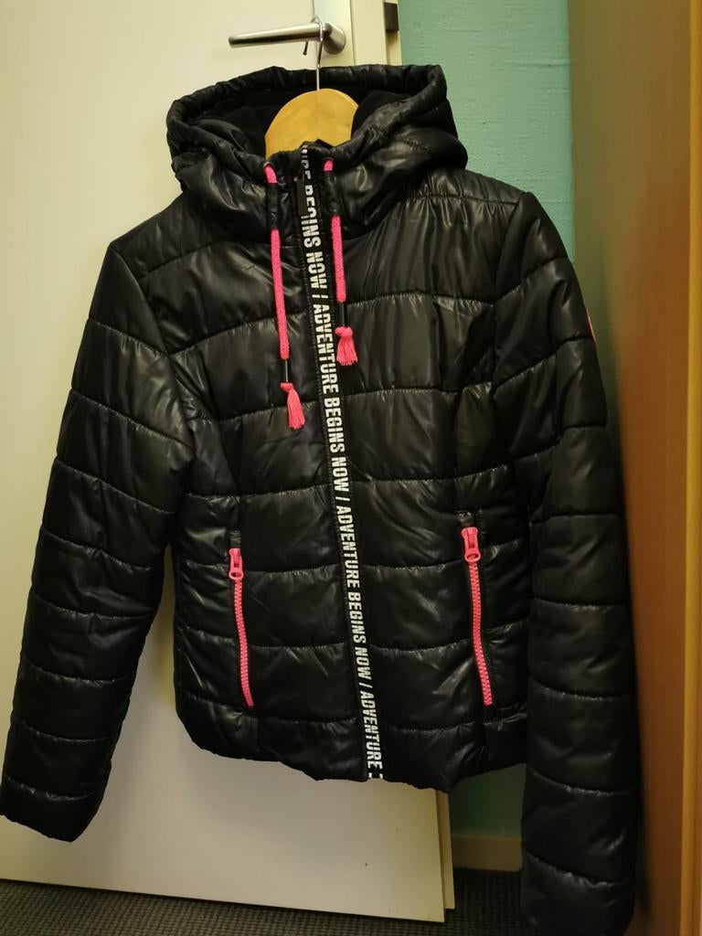 Dames jas maat S, Kleding | Dames, Jassen | Winter, Ophalen of Verzenden, Zo goed als nieuw, Maat 38/40 (M), Zwart