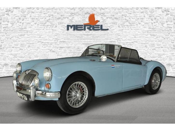 MG A ROADSTER 1600, Auto's, MG, Bedrijf, Te koop, A, Lederen bekleding, Open dak, Benzine, Cabriolet, Handgeschakeld, Geïmporteerd