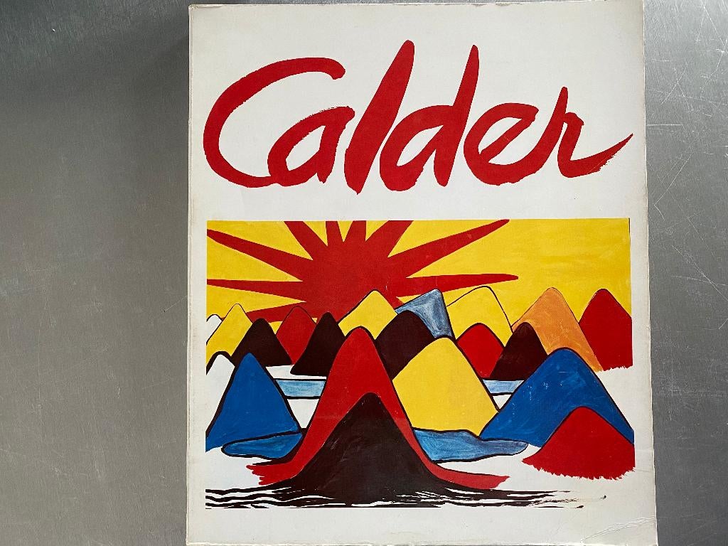 Alexander Calder - Calder a Sache (1975) isbn 2702201016, Maurice Bruzeau 1975, Verzenden, Beeldhouwkunst, Zo goed als nieuw