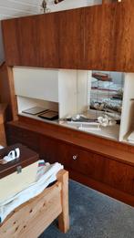 Vintage Palissander Kast - Mid-Century Design, Ophalen, 150 tot 200 cm, 150 tot 200 cm, 25 tot 50 cm