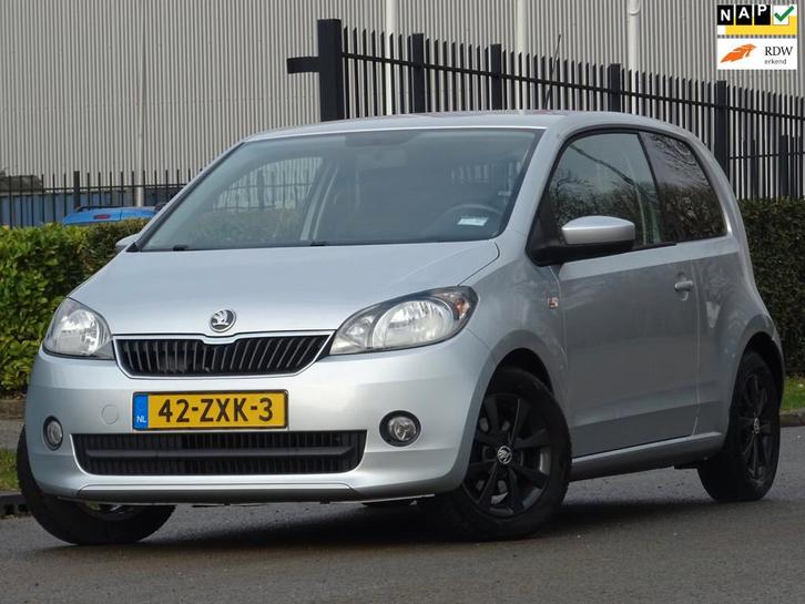 Skoda Citigo 1.0 Greentech Elegance 1-EIGENAAR NAP/AC/CRUISE, Auto's, Skoda, Bedrijf, Te koop, Citigo, ABS, Airbags, Airconditioning