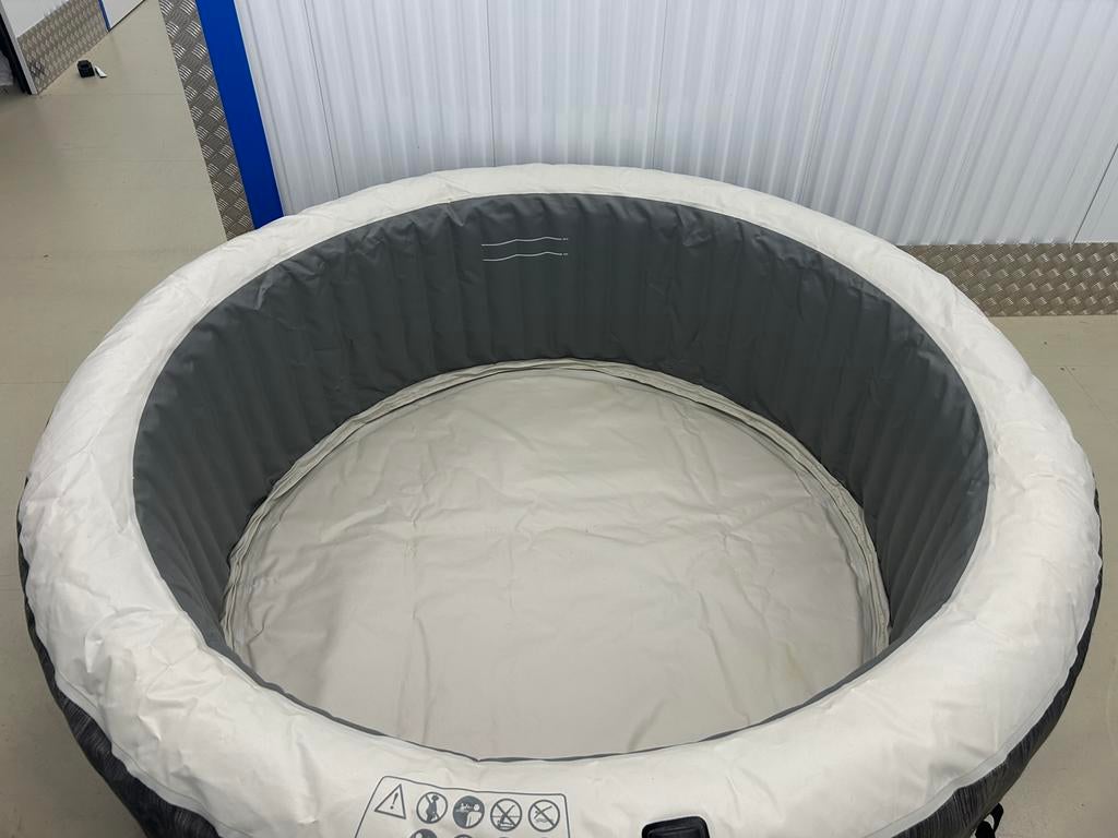 Intex PureSpa Greywood jacuzzi te koop (6 pers), Tuin en Terras, Zwembaden, Ophalen, Gebruikt, Minder dan 80 cm, Opblaaszwembad