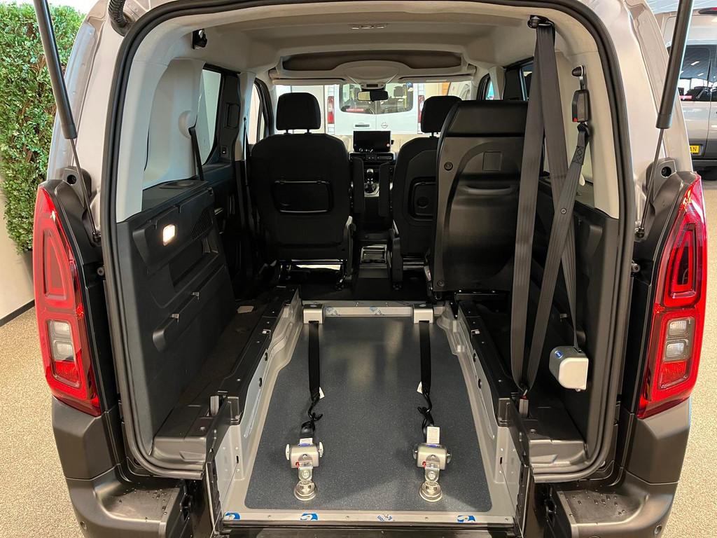 Citroen Berlingo L1 Rolstoelauto 3+1 Rolstoel Nieuw, Auto's, Stof, Gebruikt, Zwart, Handgeschakeld