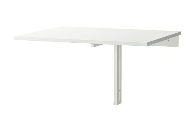 IKEA Norberg wand klaptafel 2 stuks, Ophalen, Gebruikt, 55 tot 75 cm, 60 cm of meer