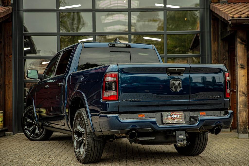 Dodge Ram 1500 5.7 V8 4x4 Limited | LPG | Lucht vering | Sto, Auto's, Automaat, Gebruikt, 5654 cc, Blauw