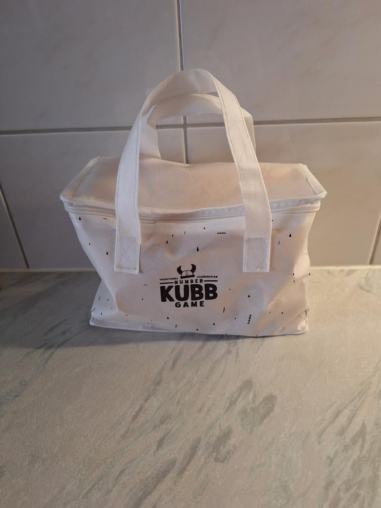 Kubb spel, camping, kamperen, hout, Caravans en Kamperen, Ophalen of Verzenden, Zo goed als nieuw