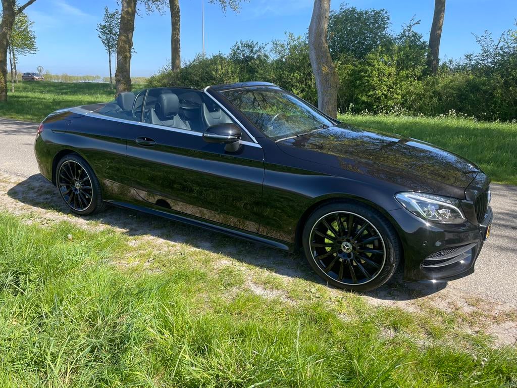 ***Mercedes-Benz C-klasse  Cabrio *** 9G-TRONIC, Auto's, 15 km/l, 1800 kg, Cabriolet, 4 stoelen