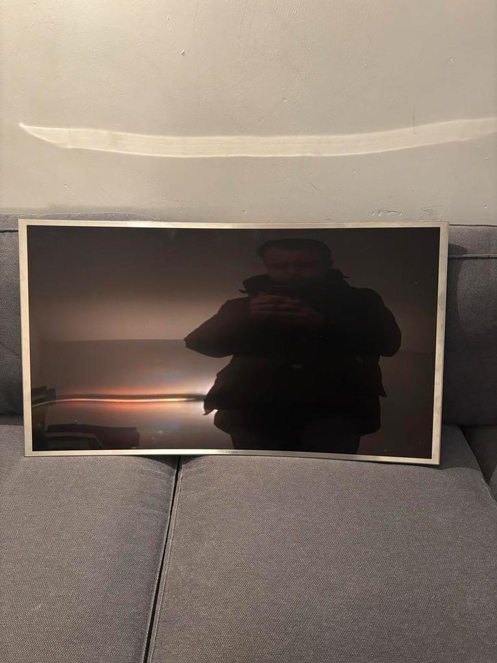 Samsung Curved 40 inch TV met ophangsysteem, Audio, Tv en Foto, Televisies, Gebruikt, LED, 100 cm of meer, Samsung, 50 Hz, Smart TV