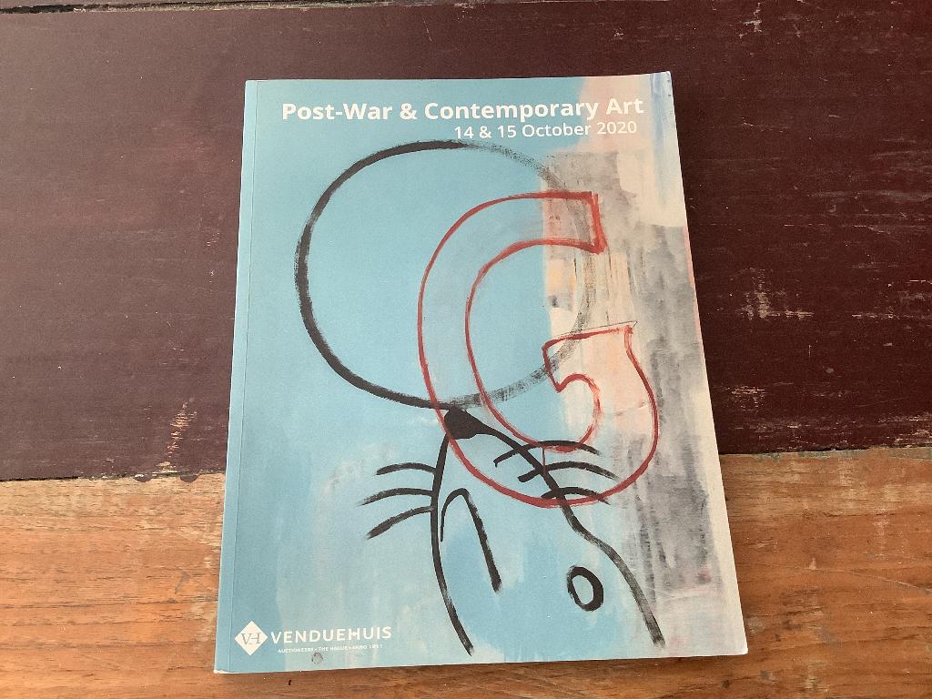 Veilingcatalogus Venduehuis, Post-War Contemporary art, 2020, Ophalen of Verzenden, Zo goed als nieuw, Schilder- en Tekenkunst