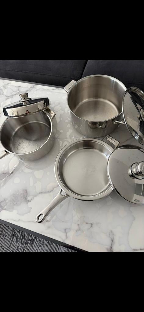 Simtronic SWS roestvrijstaal edelstaal pannen, Ophalen, Zo goed als nieuw