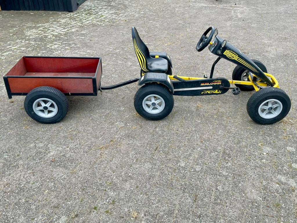 Berg skelter, Ophalen, Gebruikt, Berg, Met kar of aanhanger