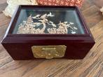 Chinees diorama sieradenkist chinese juwelen kist box, Ophalen of Verzenden