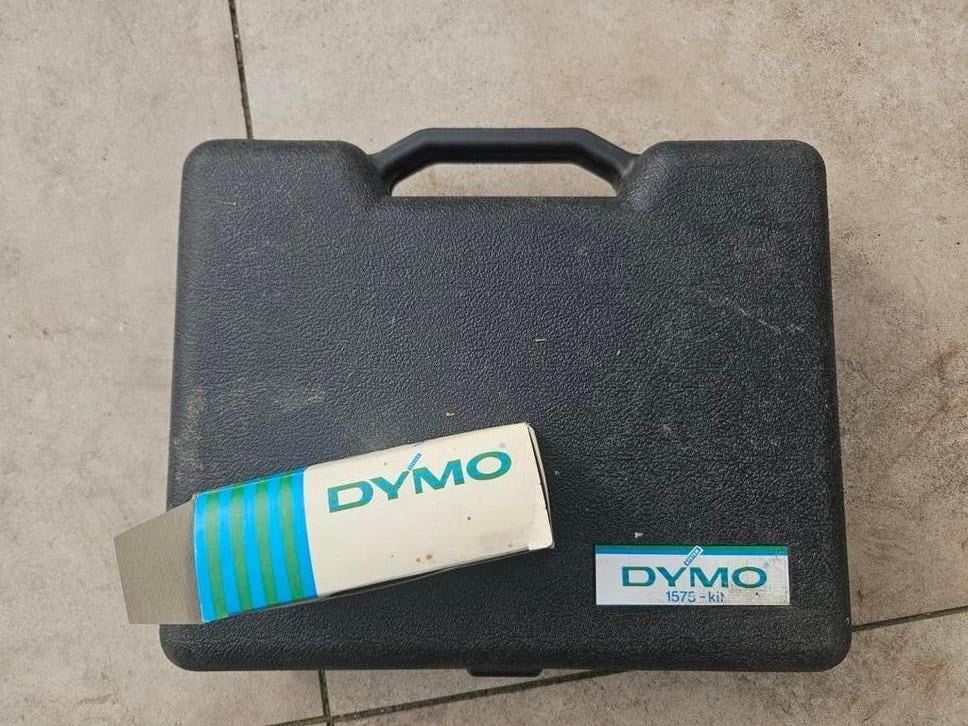 Dymo label maker, Ophalen, Gebruikt