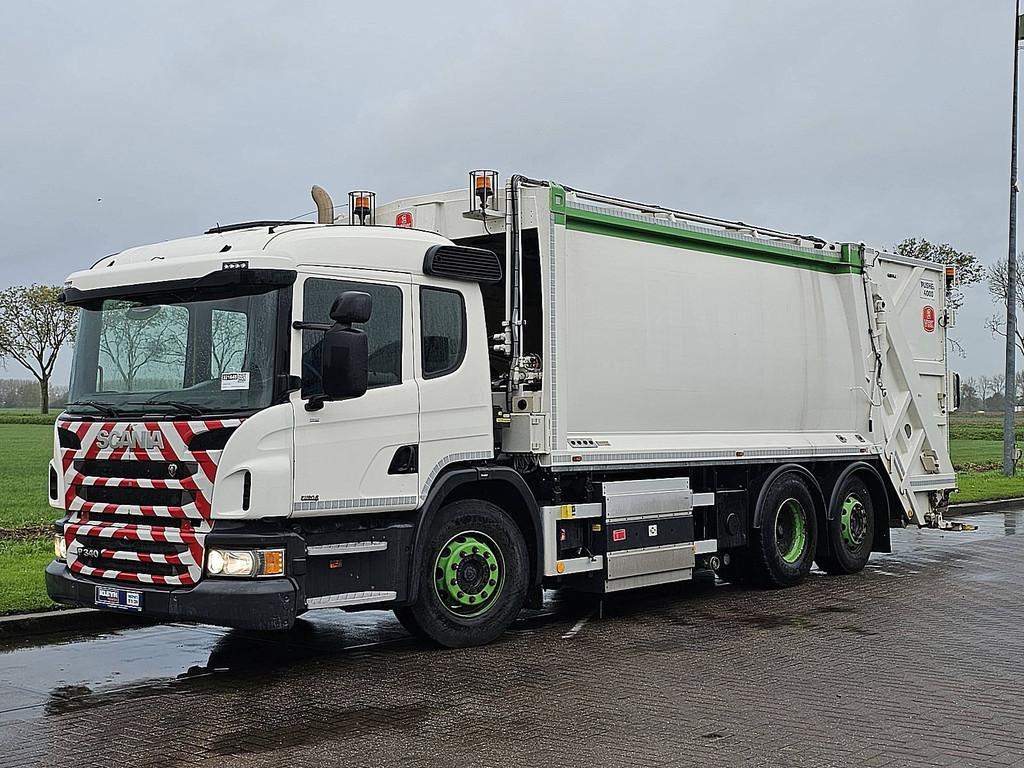 SCANIA P340 cng gas 6x2*4 vdk, Auto's, Vrachtwagens, Automaat, Euro 6, Scania, CNG (Aardgas)