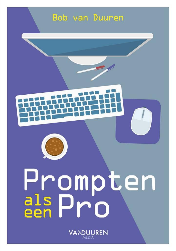 Prompten als een pro - Bob van Duuren (zgan), Ophalen of Verzenden, Zo goed als nieuw, Overige onderwerpen, Bob van Duuren