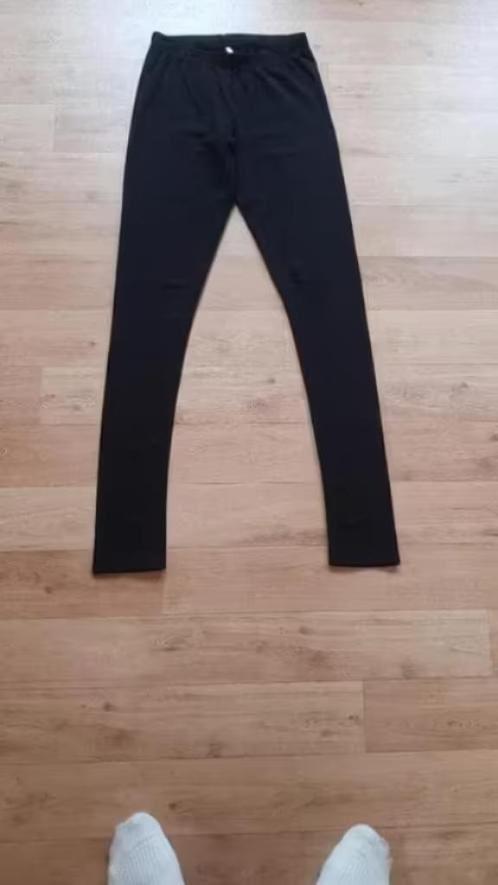 Stretch legging, Legging, Zwart, Maat 40/42 (M), Ophalen of Verzenden