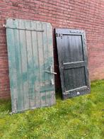 4 authentieke staldeuren met origineel geheng–boerderij 1930, Doe-het-zelf en Verbouw, Deuren en Horren, Ophalen, Gebruikt, 80 tot 100 cm