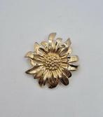 Jaren 50 broche, zonnebloem, Sieraden, Tassen en Uiterlijk, Antieke sieraden, Ophalen of Verzenden, Overige materialen, Broche