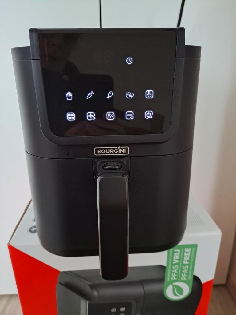 Bourgini airfryer XL Slim Fit Healt Fryer 5.0L, Ophalen, Zo goed als nieuw, Airfryer XL