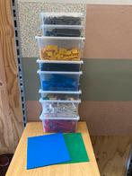 8 bakken Lego met grondplaten, Lego, Lego, Gebruikt, Lego