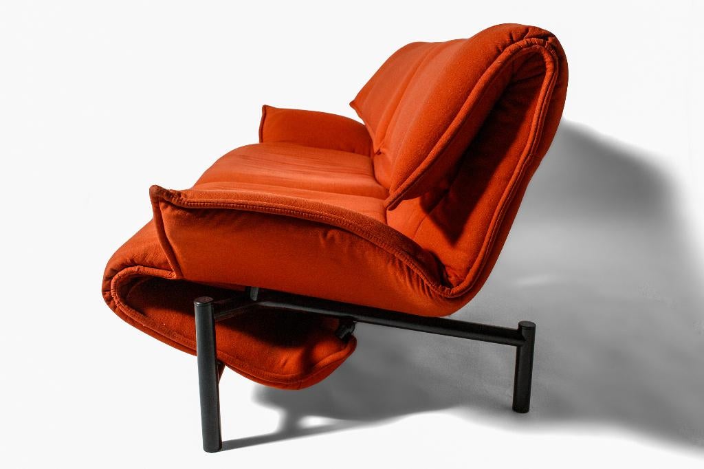 Cassina Veranda 2-zits, Vico Magistretti - origineel design, Huis en Inrichting, Ophalen, Gebruikt, Post-modern italiaans, 150 tot 200 cm