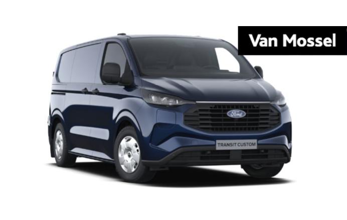 Ford Transit Custom 320 2.5 PHEV L1H1 Trend | Vanaf Prijs |, Auto's, Bestelauto's, Euro 6, 4 cilinders, Blauw, Plug-in hybride