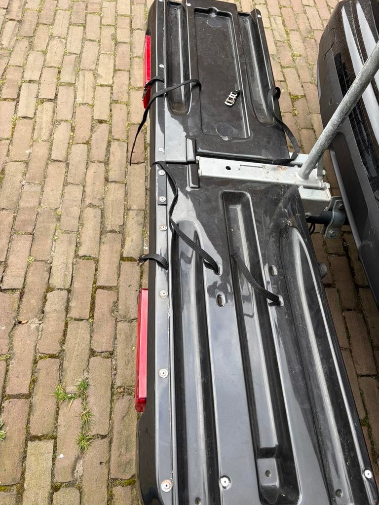 Fietsendrager, Ophalen, Gebruikt, Elektrische fiets, 2 fietsen