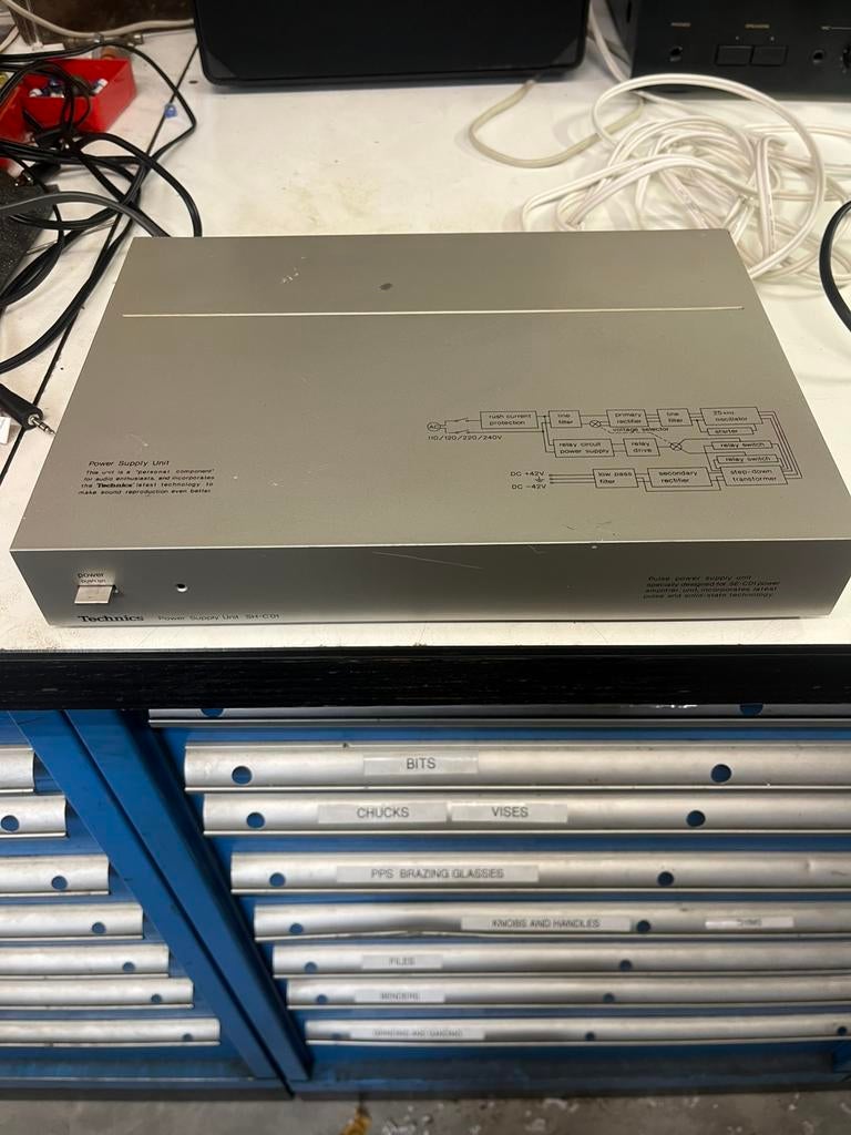 Technics power supply unit SH-C01, Audio, Tv en Foto, Versterkers en Receivers, Ophalen, Zo goed als nieuw, 120 watt of meer, Overige merken