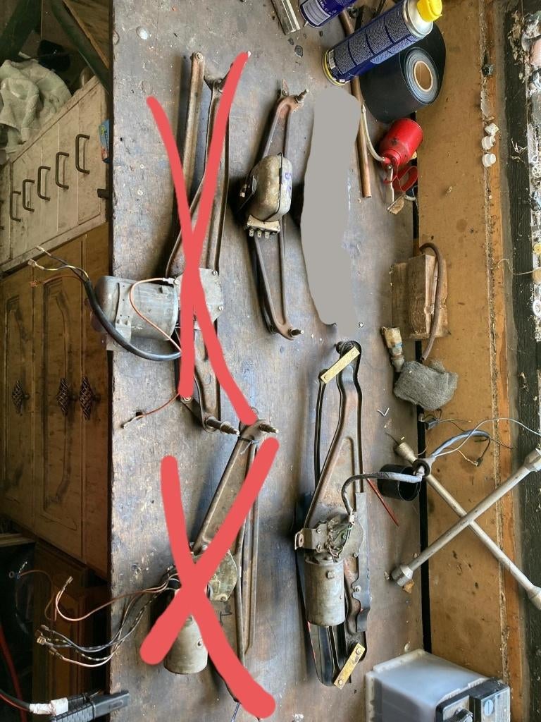 Ruitenwisser motor volkswagen luchtgekoeld, Ophalen of Verzenden, Gebruikt, Volkswagen