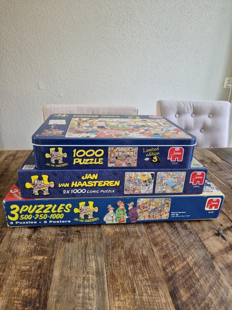 3 jan van haasteren puzzels, Ophalen of Verzenden, Zo goed als nieuw