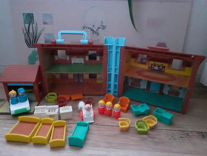 Fisher Price huis, Kinderen en Baby's, Speelgoed | Fisher-Price, Gebruikt, Speelset, Met geluid, Ophalen of Verzenden