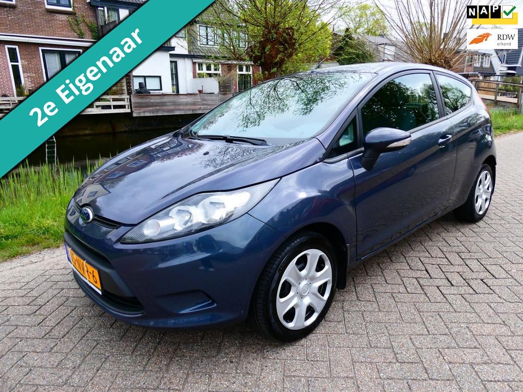Ford Fiesta 1.25 Limited 4-Cilinder 3-deurs Airco 2e eigenaa, Auto's, Ford, Bedrijf, Te koop, Fiësta, ABS, Airbags, Airconditioning