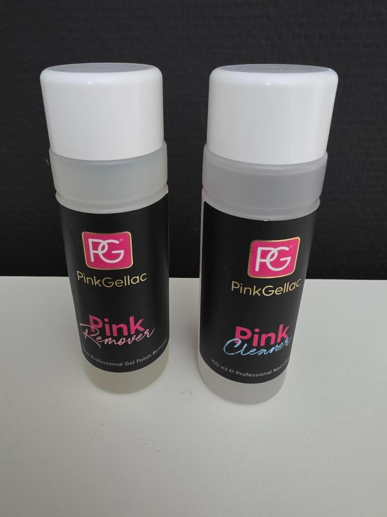 Pink Gellac Remover en Cleaner set, Ophalen of Verzenden, Nieuw