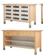 Ikea varde Keukenelementen Cabinet en laadjes kast, Ophalen, 150 tot 200 cm, Zo goed als nieuw, Minder dan 100 cm