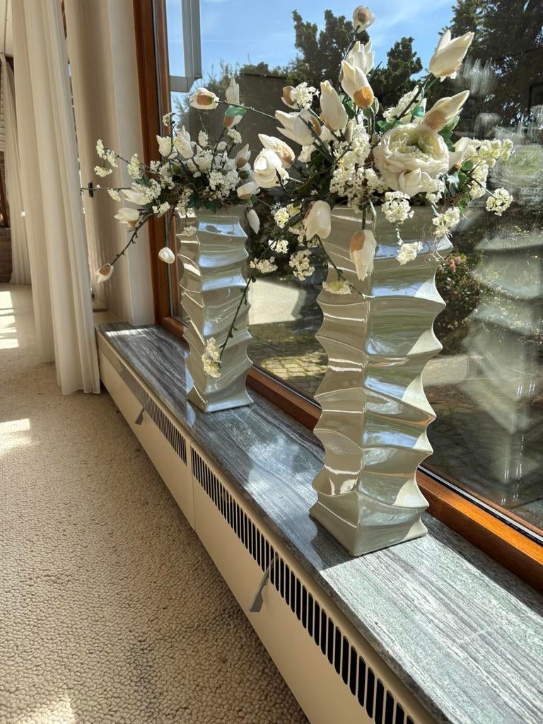 Zijde bloemen, Ophalen, Zo goed als nieuw
